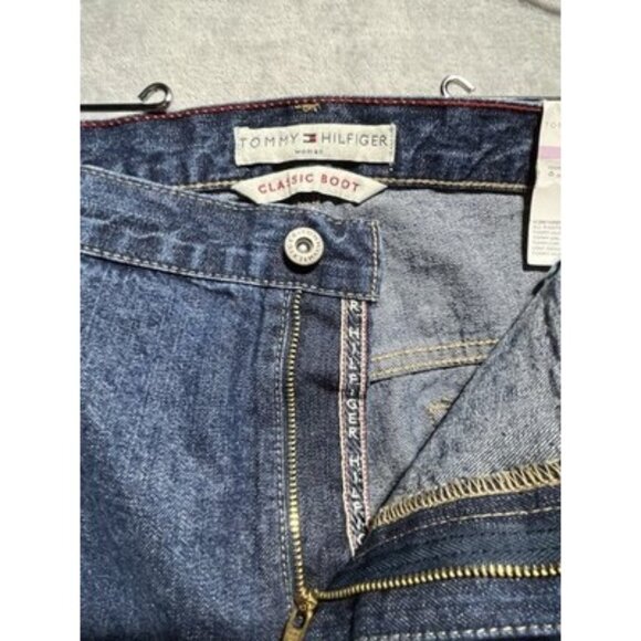 NWT Tommy Hilfiger Size 22 Plus Classic Boot Light Weight Denim Jeans 45x34 - Picture 6 of 12